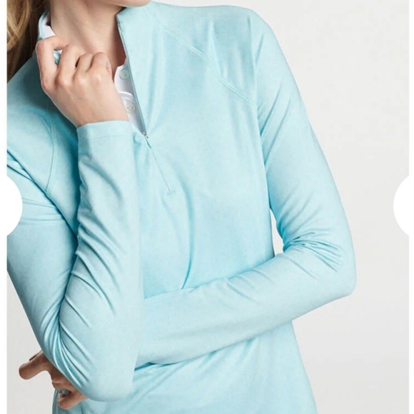 Peter Millar Women's Geo Print Raglan Sleeve Perth Layer Pullover NWT - Picture 3 of 7